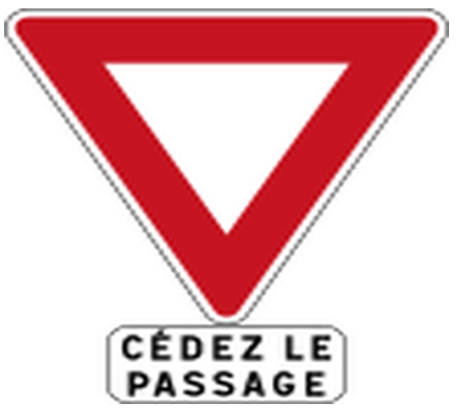 Cédez le passage